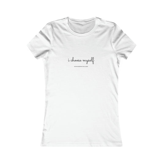 Women's Favorite Tee Black logo (USA/CANADA)